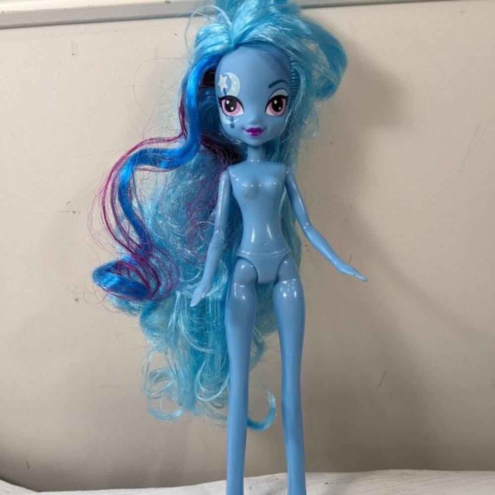 My Little Pony Equestria Girls Rainbow Rocks TRIXIE LUNAMOON Doll nude ooak 2013